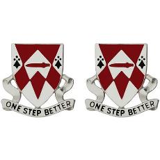 1249th Engineer Battalion Unit Crest (One Step Better)